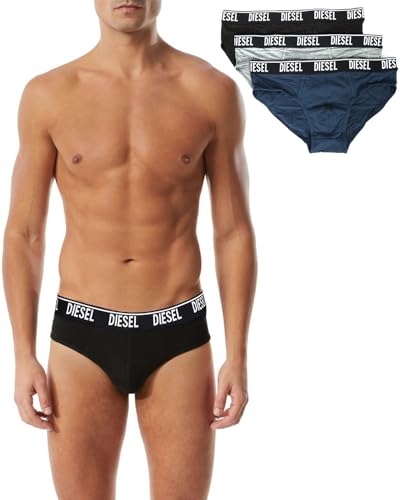 Diesel - (3er Pack Herren Stretch Slips Unterhosen - Umbr Andre, Größe:XXL von Diesel