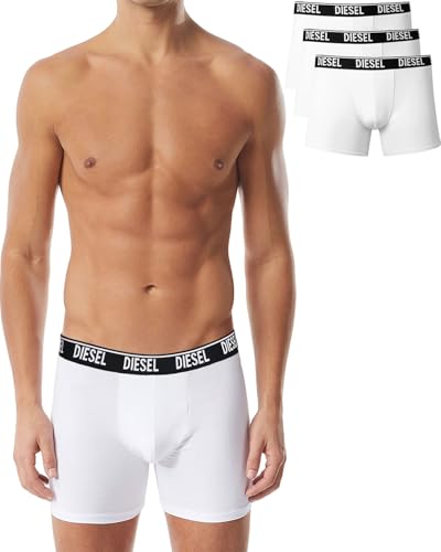 Diesel - (3er Pack Lange Herren Stretch Boxershorts - UMBX Sebastian, Größe:XL von Diesel