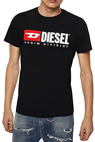 Diesel 00S1DF 0CATJ - T-Diego-Division T-Shirt Herren Black M von Diesel