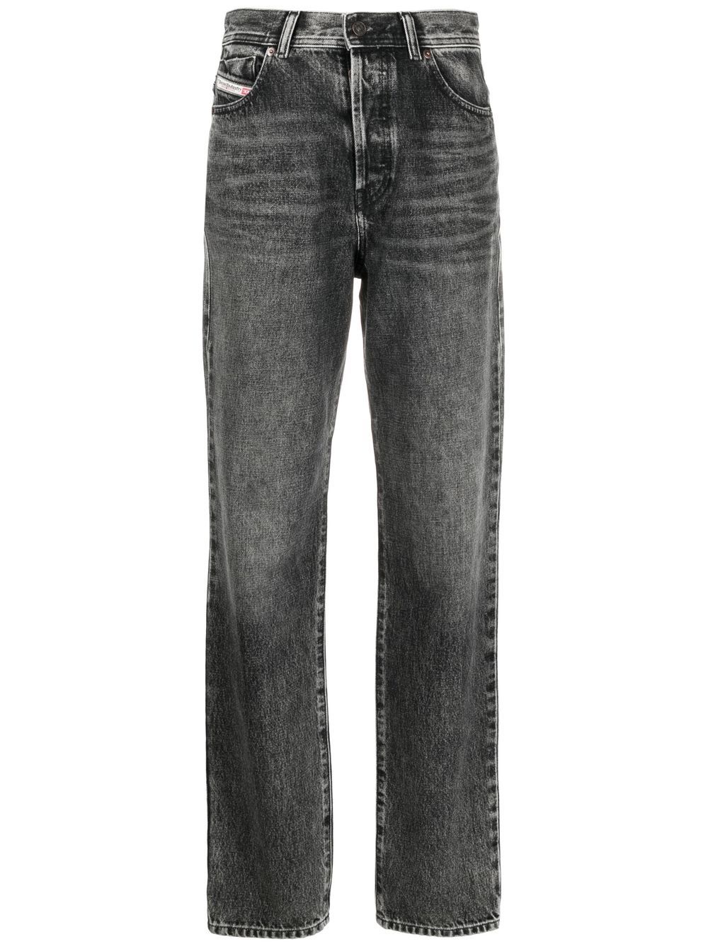 Diesel 1956 D-Tulip 007C4 Straight-Leg-Jeans - Grau von Diesel