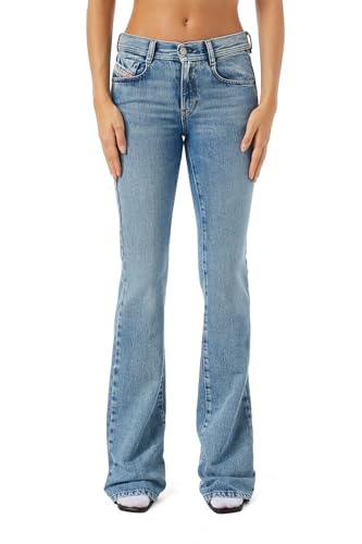 Diesel 1969 D-Ebbey 09C16 Damen Jeans Bootcut (DE/NL/SE/PL, Bundweite & Schrittlänge, 27, 30, Blau) von Diesel