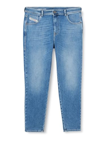 Diesel_1984 SLANDY-HIGH_Pants_Blau_25 Kurz von Diesel