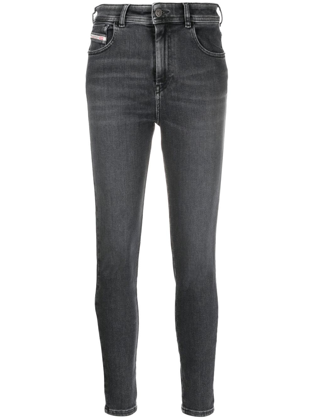 Diesel 1984 Slandy Skinny-Jeans - Grau von Diesel