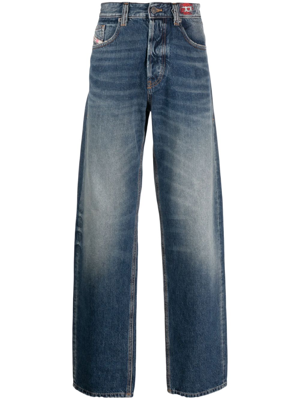 Diesel 2010 D-Macs Straight-Leg-Jeans - Blau von Diesel