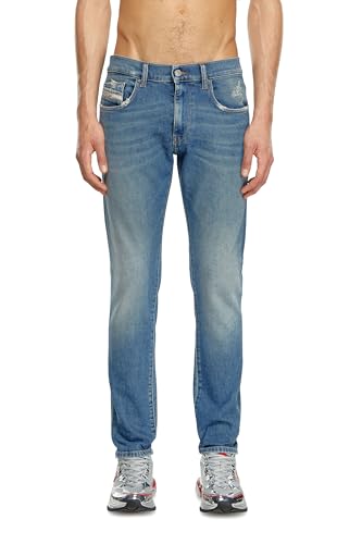 Diesel_2019 D-STRUKT_Pants_Blau_32 Lang von Diesel