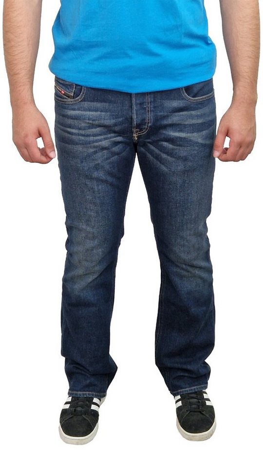 Diesel 5-Pocket-Jeans Diesel Herren Jeans ZATINY-X - 009HN Basic, Stretch, Bootcut, Dezent Used-Look von Diesel