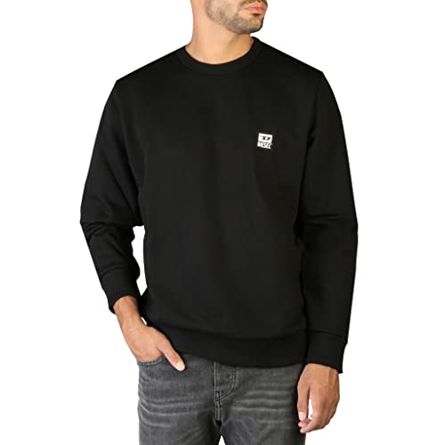 Diesel A00329 0HAYT Sweatshirt Herren SCHWARZ XS von Diesel