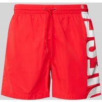 Diesel Badehose mit elastischem Bund Modell 'RIO' in Rot, Größe XL von Diesel