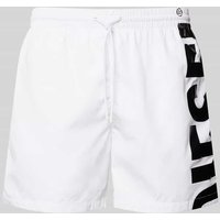 Diesel Badehose mit elastischem Bund Modell 'RIO' in Weiss, Größe L von Diesel