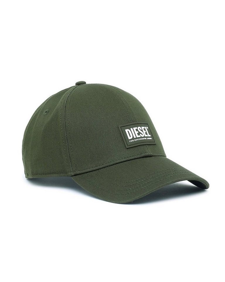 Diesel Baseball Cap Olivgrüne Mütze mit Logo - CORRY 51F von Diesel