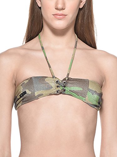 Diesel Bikini-Oberteil Khaki DE 36 (IT II) von Diesel