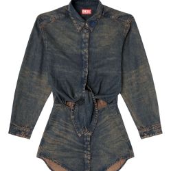 Diesel Blaues Kleid - 100% Lyocell von Diesel