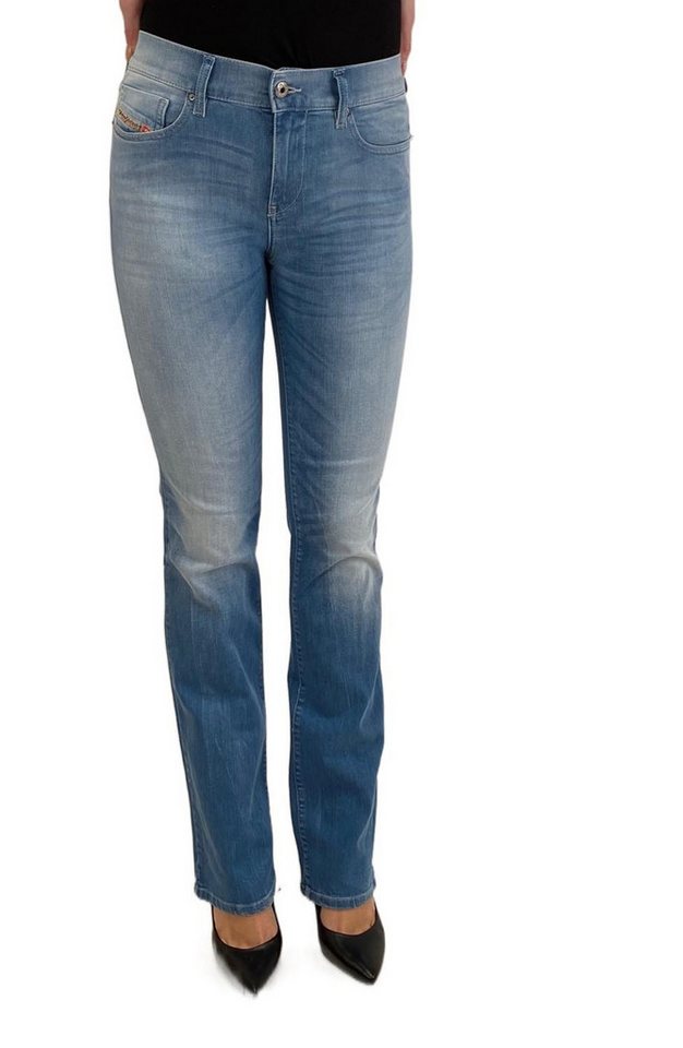 Diesel Bootcut-Jeans Diesel Bootzee-St 0664Q Regular Slim Bootcut Damen Jeans von Diesel