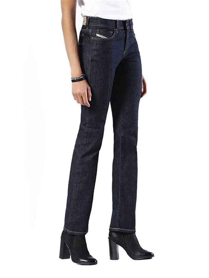 Diesel Bootcut-Jeans Diesel Bootzee-St 0881K Regular Slim Bootcut Damen Jeans Hose von Diesel