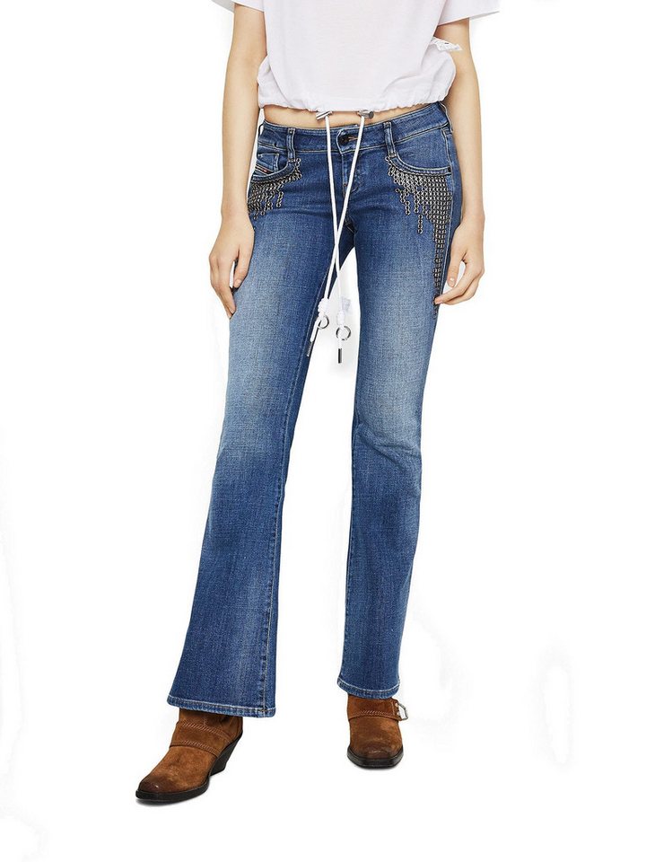 Diesel Bootcut-Jeans Diesel D-Clayre 082AD Damen Jeans Bootcut von Diesel