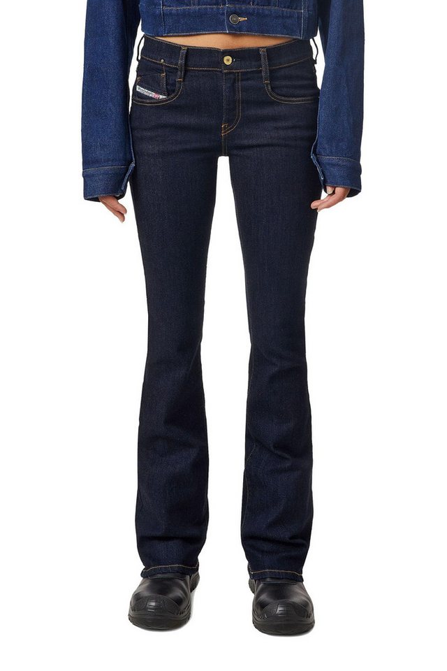 Diesel Bootcut-Jeans Diesel D-Ebbey 069MX Damen Jeans Bootcut von Diesel
