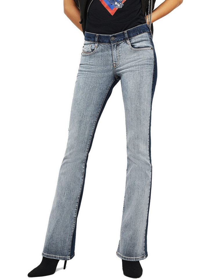 Diesel Bootcut-Jeans Diesel D-Ebbey-SP 069GR Damen Jeans Bootcut von Diesel