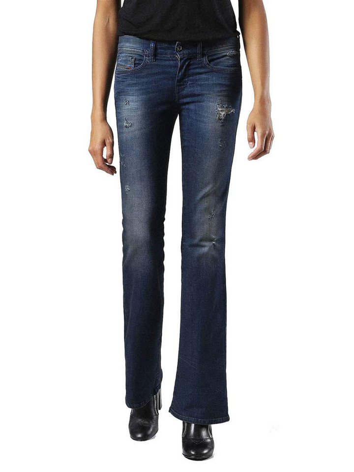 Diesel Bootcut-Jeans Diesel Lowleeh 0857C Damen Jeans Hose Slim Bootcut von Diesel