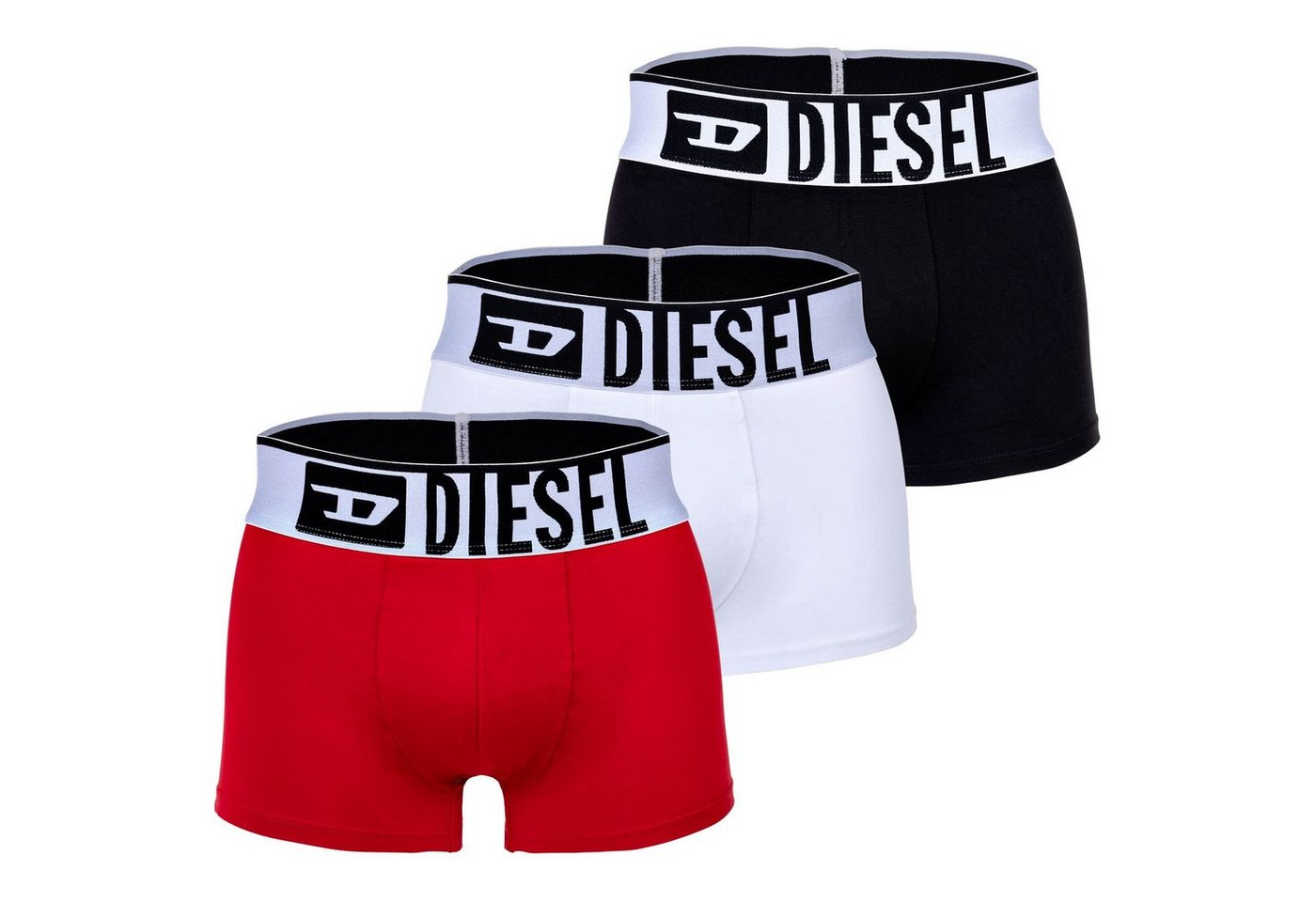 Diesel Boxer Herren Boxershorts, 3er Pack - von Diesel