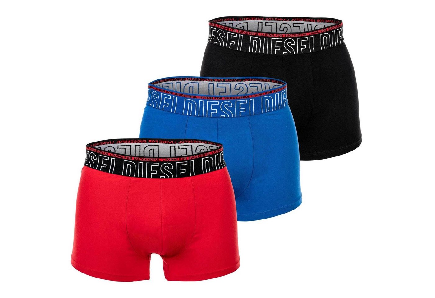 Diesel Boxer Herren Boxershorts 3 Pack - UMBX-DAMIENTHREEPACK von Diesel