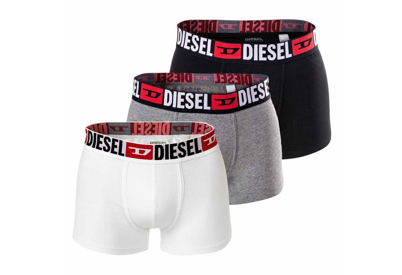 Diesel Boxer Herren Boxershorts 3 Pack - UMBX-DAMIENTHREEPACK von Diesel