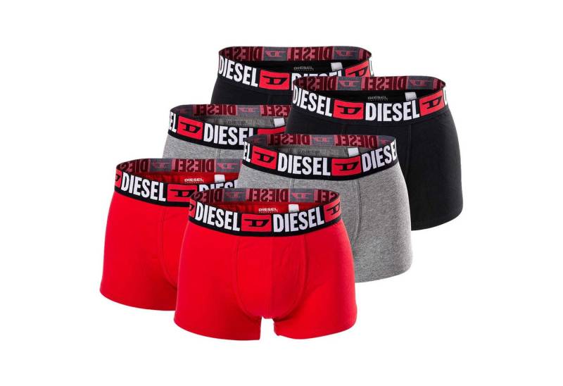 Diesel Boxer Herren Boxershort 6er Pack Baumwolle (Packung, 6er Pack) von Diesel