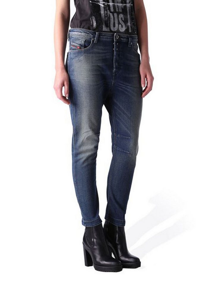 Diesel Boyfriend-Jeans Diesel Eazee 0666P Stretch Damen Jeans Hose Boyfriend von Diesel