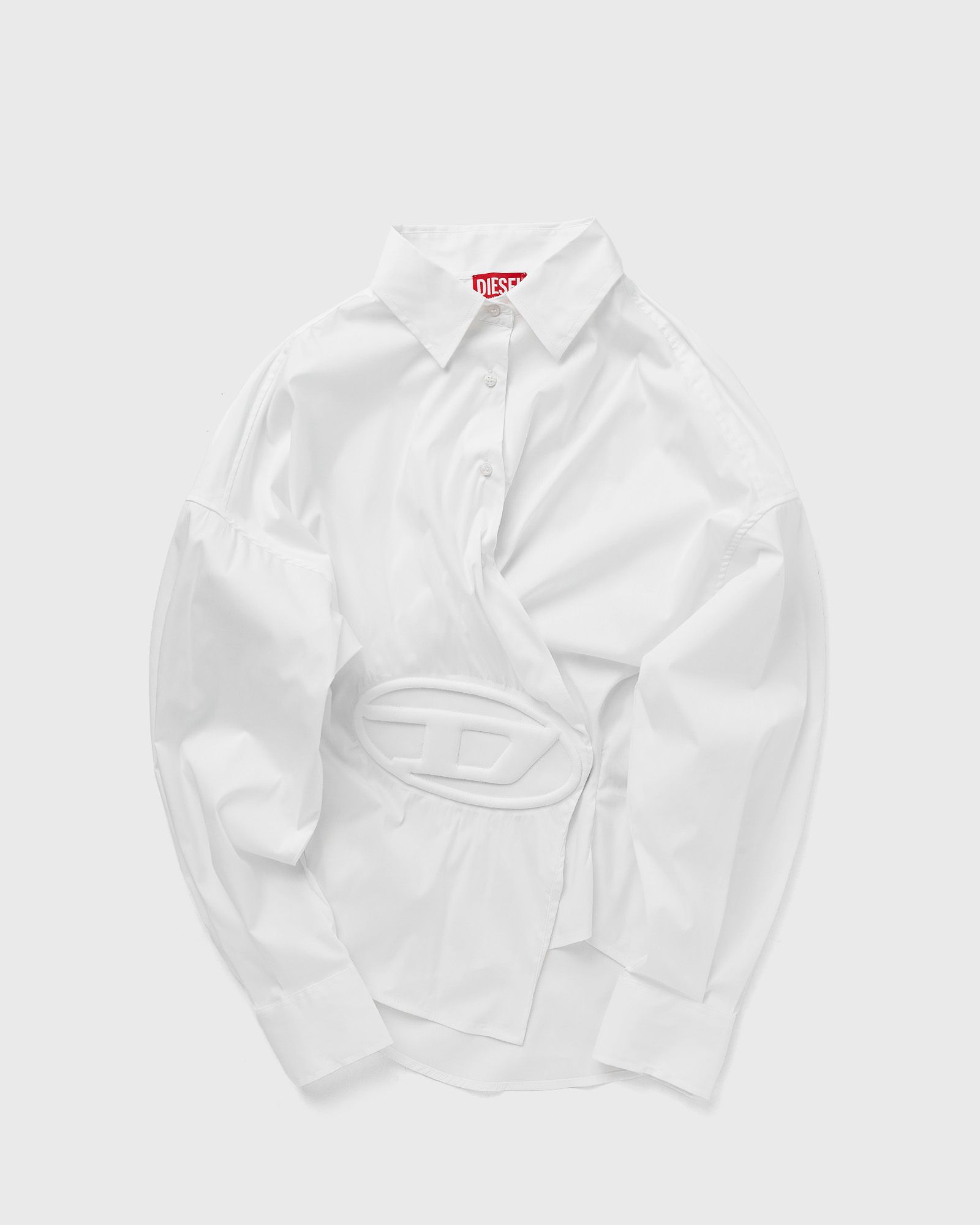 Diesel C-SIZ-N1 women Shirts & Blouses white in Größe:L von Diesel