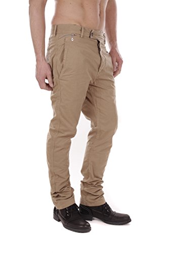 Diesel Chi-Blado-E 79E Herren Hose Chino (W29, Beige) von Diesel