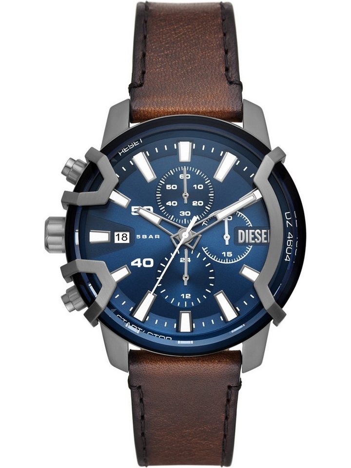 Diesel Chronograph Diesel Herren-Uhren Analog Quarz, Klassikuhr von Diesel