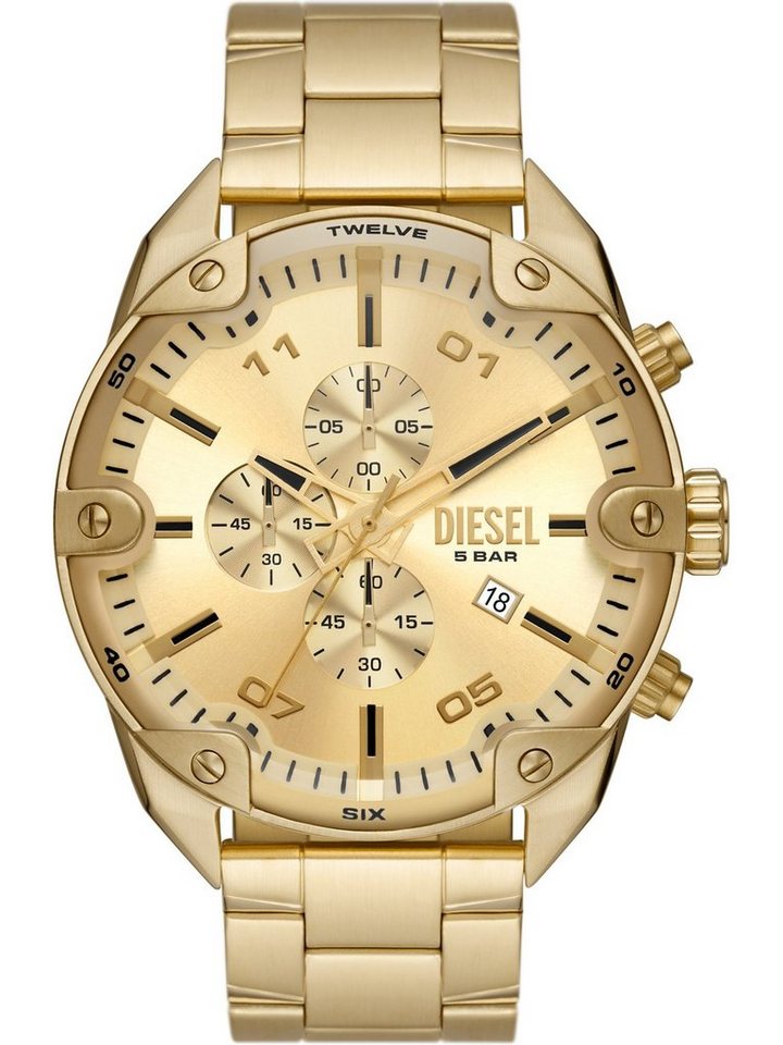 Diesel Chronograph Diesel Herren-Uhren Analog Quarz, Klassikuhr von Diesel