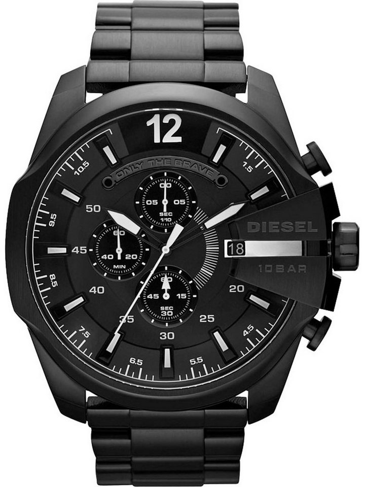Diesel Chronograph Diesel Herren-Uhren Analog Quarz von Diesel