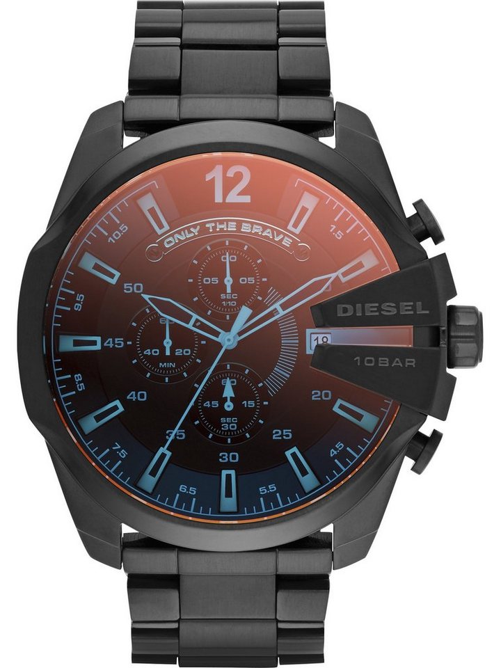 Diesel Chronograph Diesel Herren-Uhren Analog Quarz von Diesel