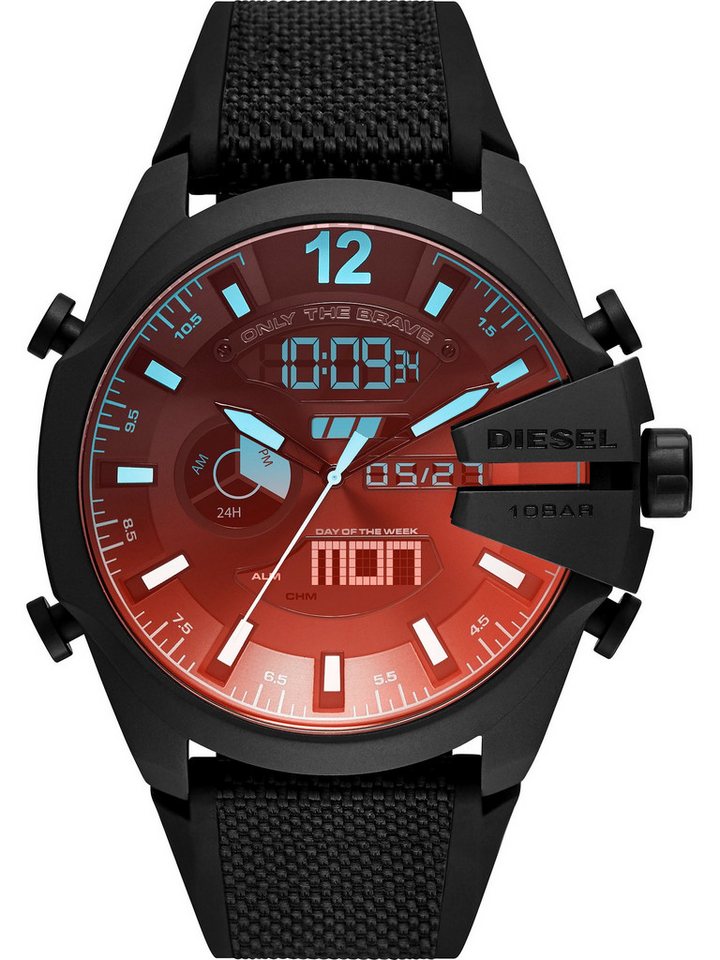 Diesel Chronograph Diesel Herren-Uhren Analog Quarz von Diesel