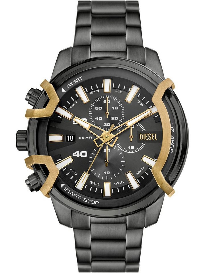 Diesel Chronograph Diesel Herren-Uhren Analog Quarz von Diesel