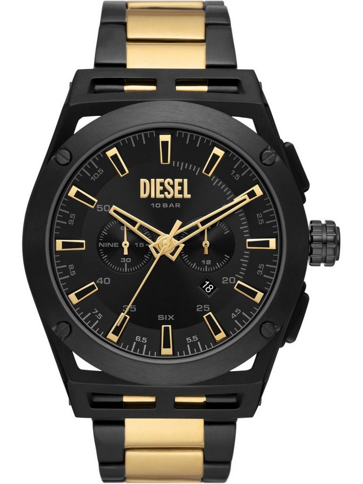 Diesel Chronograph Diesel Herren-Uhren Analog Quarz von Diesel