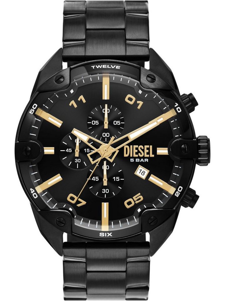 Diesel Chronograph Diesel Herren-Uhren Analog Quarz von Diesel