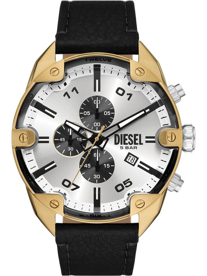 Diesel Chronograph Diesel Herren-Uhren Analog Quarz von Diesel