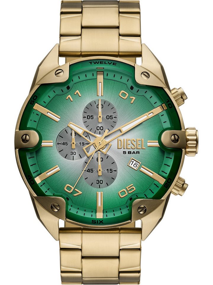 Diesel Chronograph Diesel Herren-Uhren Analog Quarz von Diesel