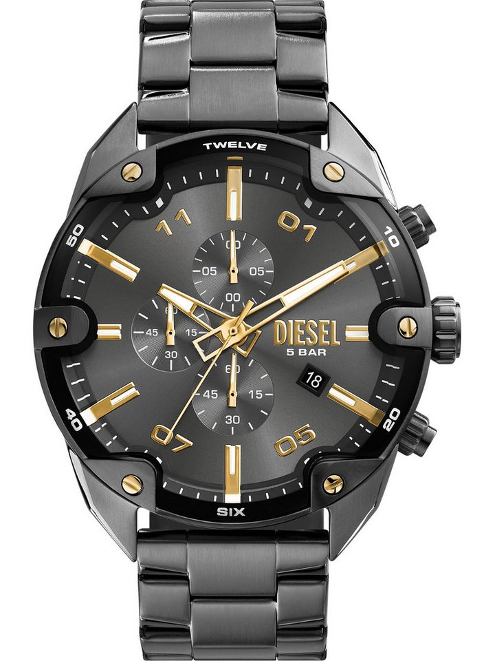 Diesel Chronograph Diesel Herren-Uhren Analog Quarz von Diesel