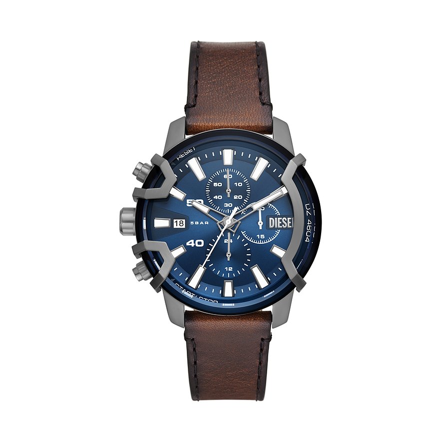 Diesel Chronograph Griffed DZ4604 Edelstahl von Diesel