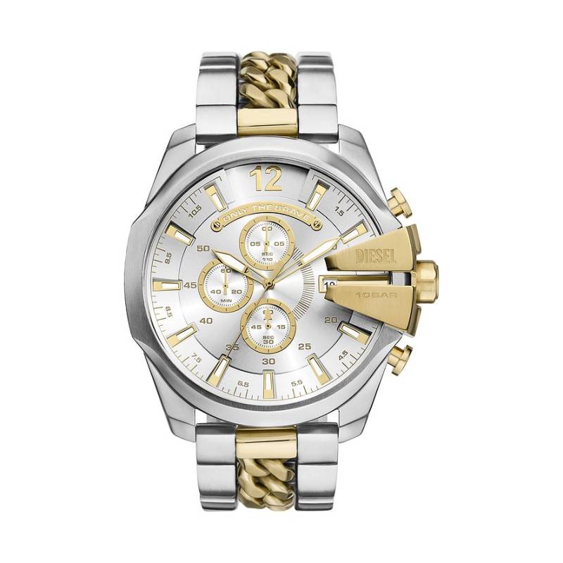 Diesel Chronograph MEGA CHIEF DZ4672 Edelstahl von Diesel