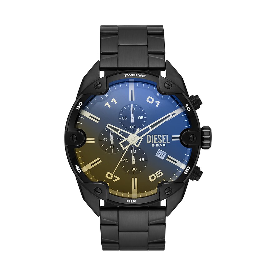 Diesel Chronograph Spiked DZ4609 Edelstahl von Diesel