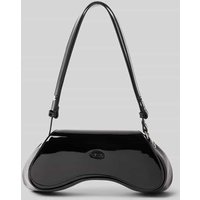Diesel Crossbody Bag mit Label-Detail in Black, Größe 1 von Diesel