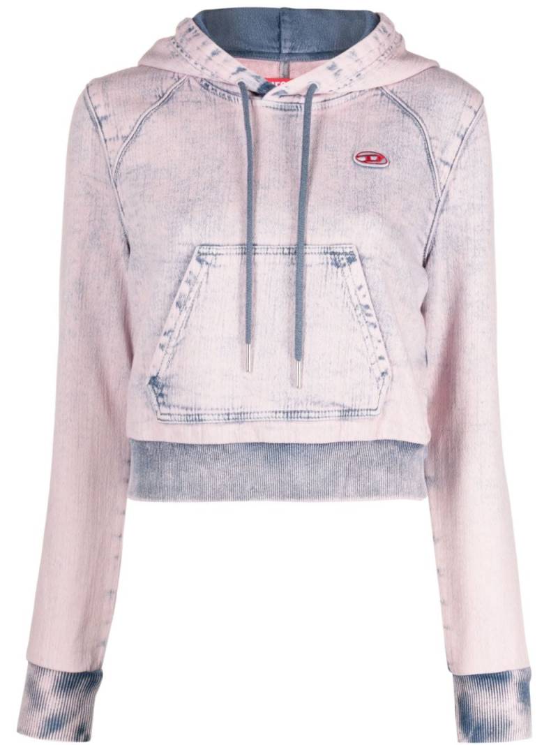 Diesel D-Angy Hoodie - Rosa von Diesel