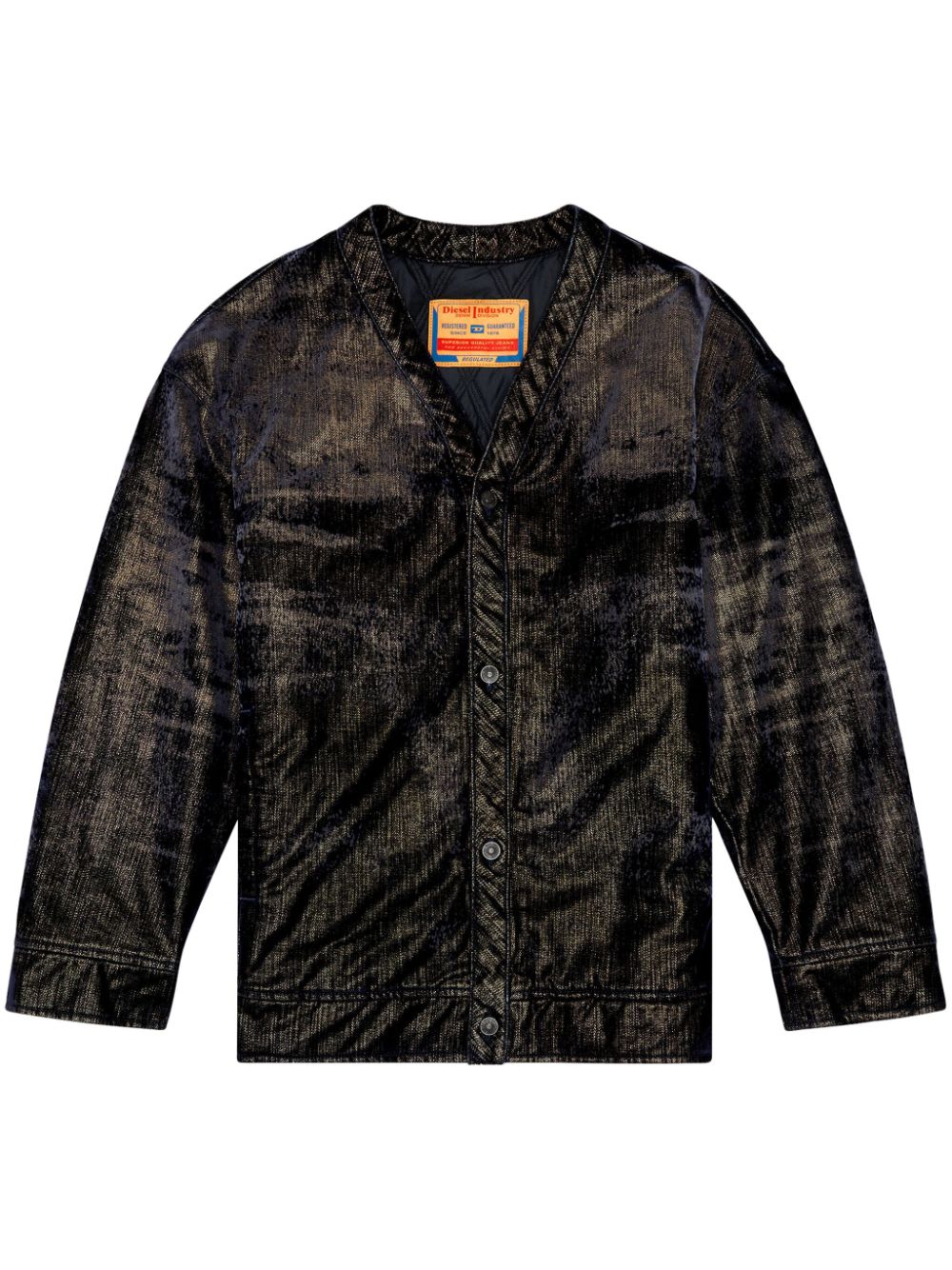 Diesel D-Conf Bomberjacke - Schwarz von Diesel