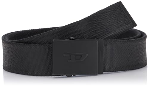 Diesel_D LOGO B-TAPED WAX BELT_APPAREL_BELT_Schwarz_85 von Diesel