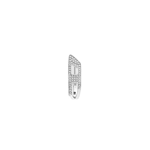 Diesel D Logo Herren Silber-Ton Edelstahl Ohrringe, DX1628040 Diesel D Logo Herren Silber-Ton Edelstahl Ohrringe, DX1628040 von Diesel
