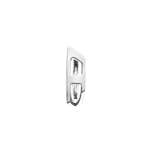 Diesel D Logo Herren Silber-Ton Edelstahl Ohrringe, DX1637040 Diesel D Logo Herren Silber-Ton Edelstahl Ohrringe, DX1637040 von Diesel