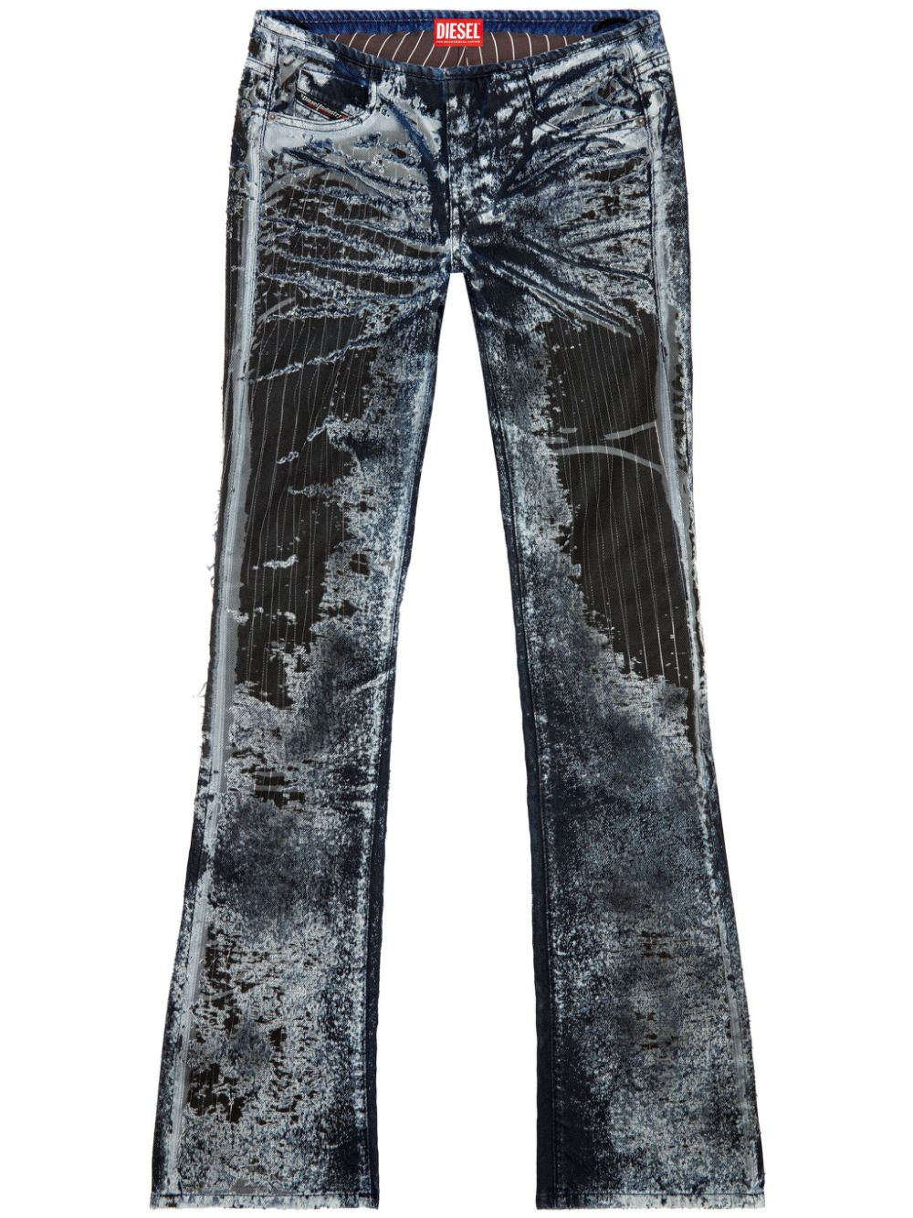 Diesel D-Shark Bootcut-Jeans - Blau von Diesel